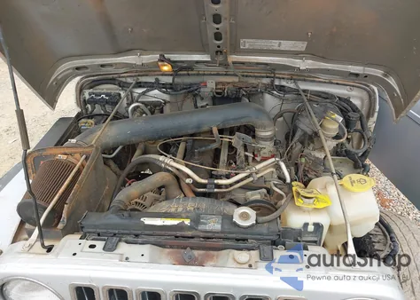 2003 Jeep Wrangler X from USA, damaged, VIN 1J4FA39S83P347529